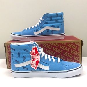 VANS SK8-Hi Sky Blue Unisex Skate Sneakers